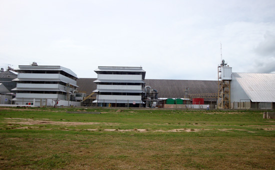Vista General Estructura y Cerramiento de Planta