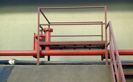 Plataforma con Cajetines y Salidas Para Hidrantes